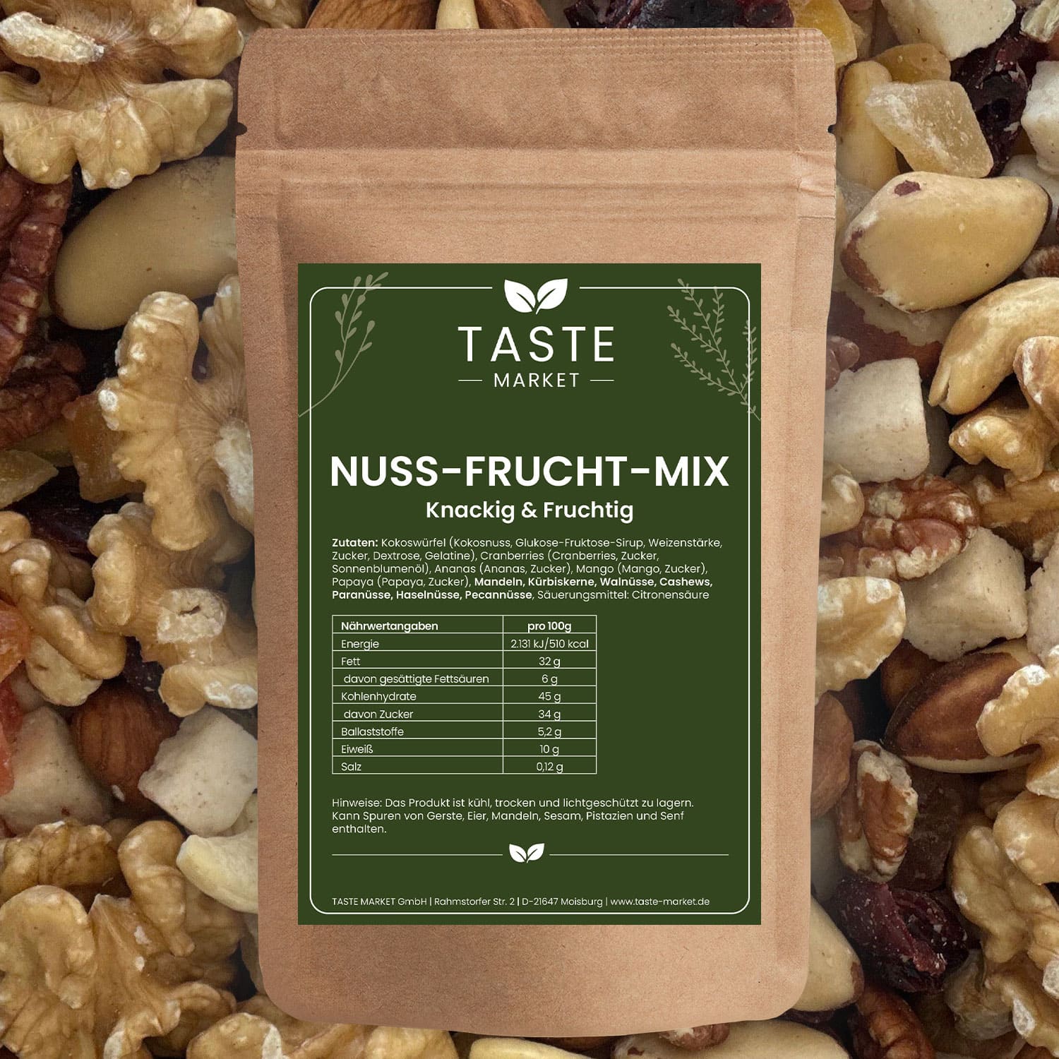 Nuss-Frucht-Mischung