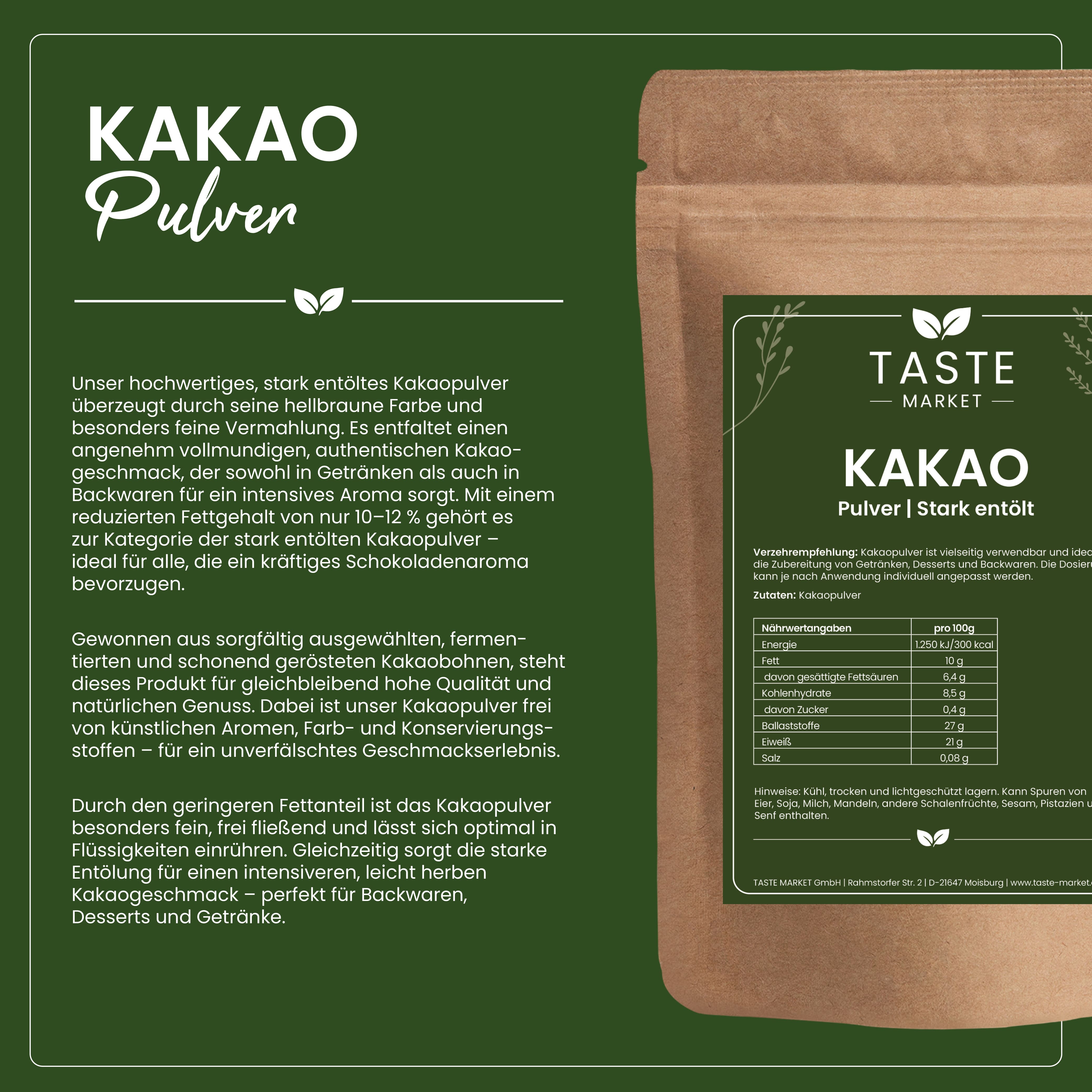 Kakaopulver