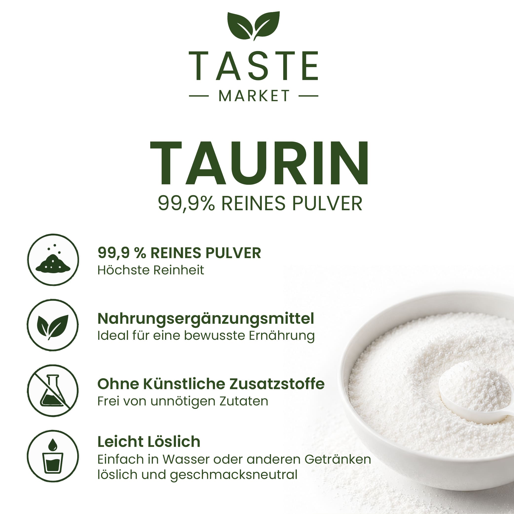 Taurin Pulver