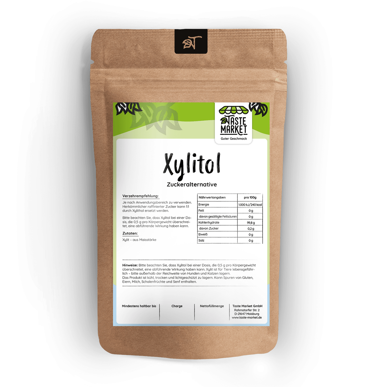 Xylitol (Kalorienarme Zuckeralternative) │ Online kaufen bei Taste Market