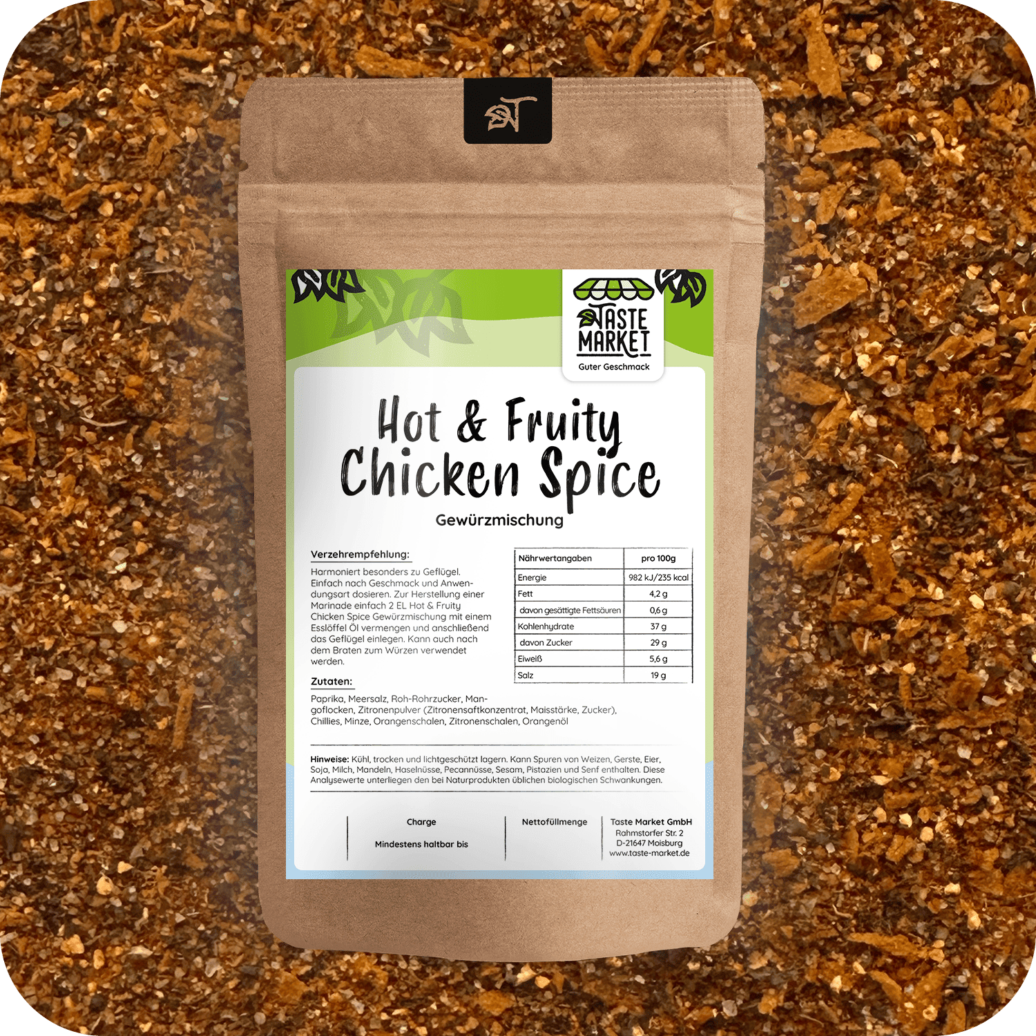 Hot & Fruity Chicken Spice