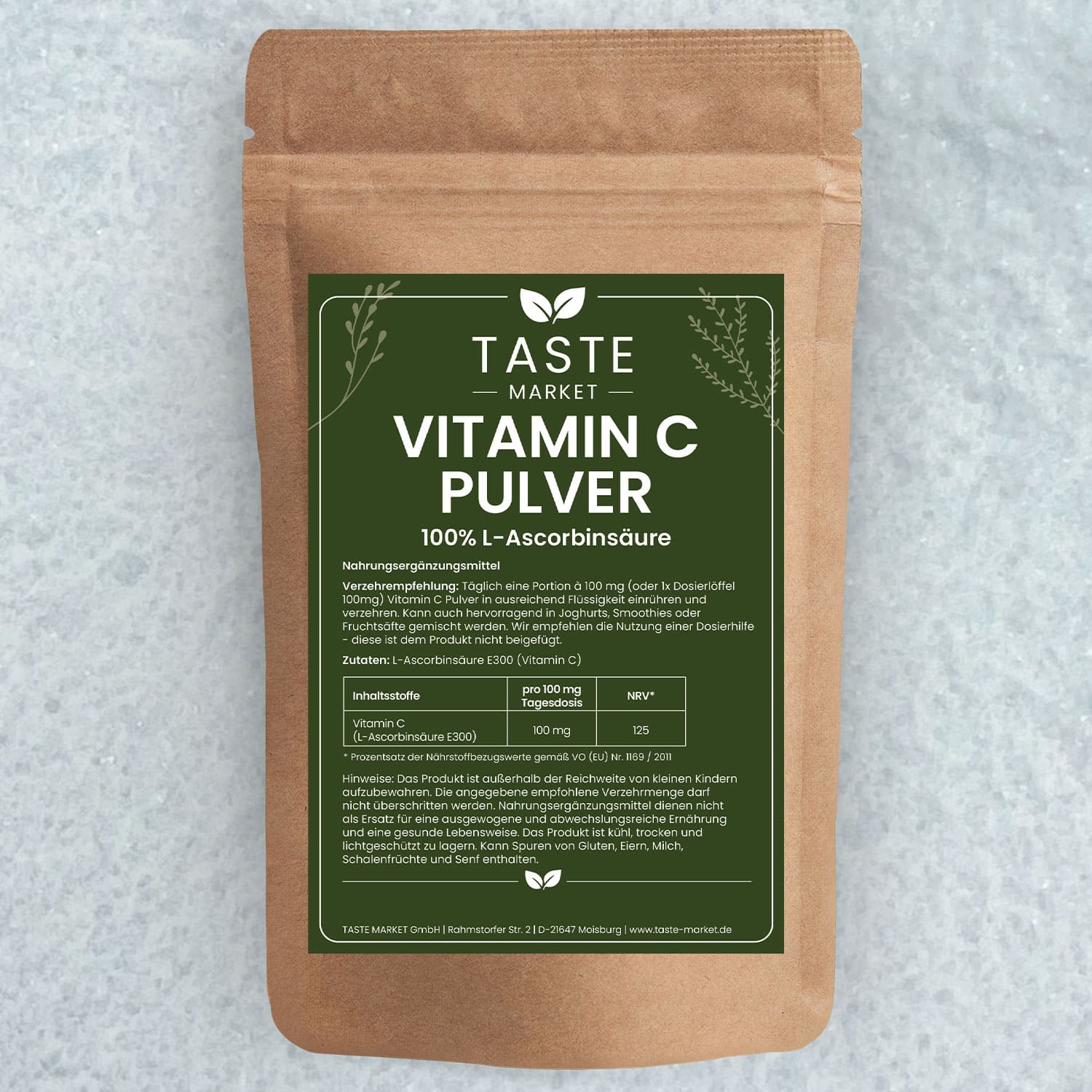 Vitamin C Pulver