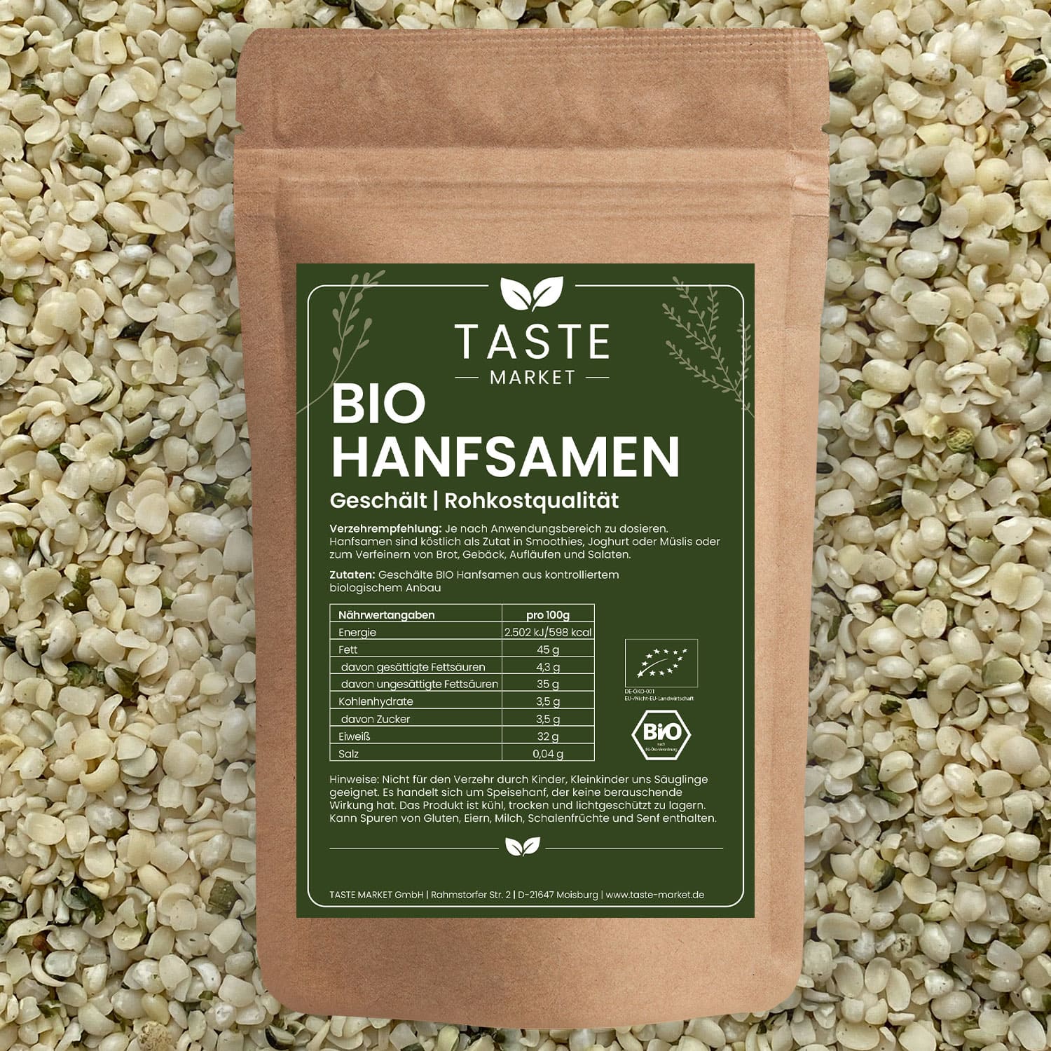 BIO Hanfsamen