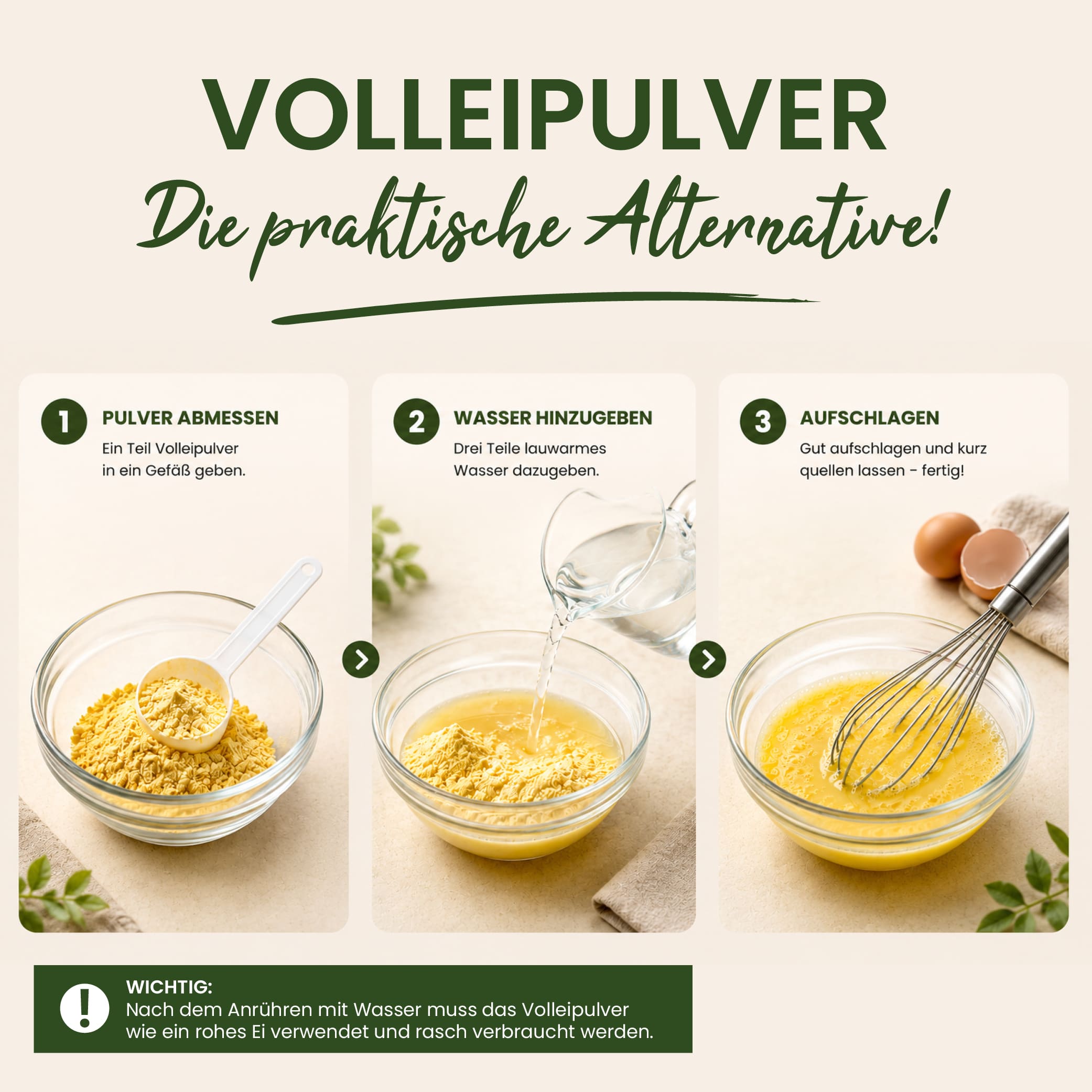Volleipulver