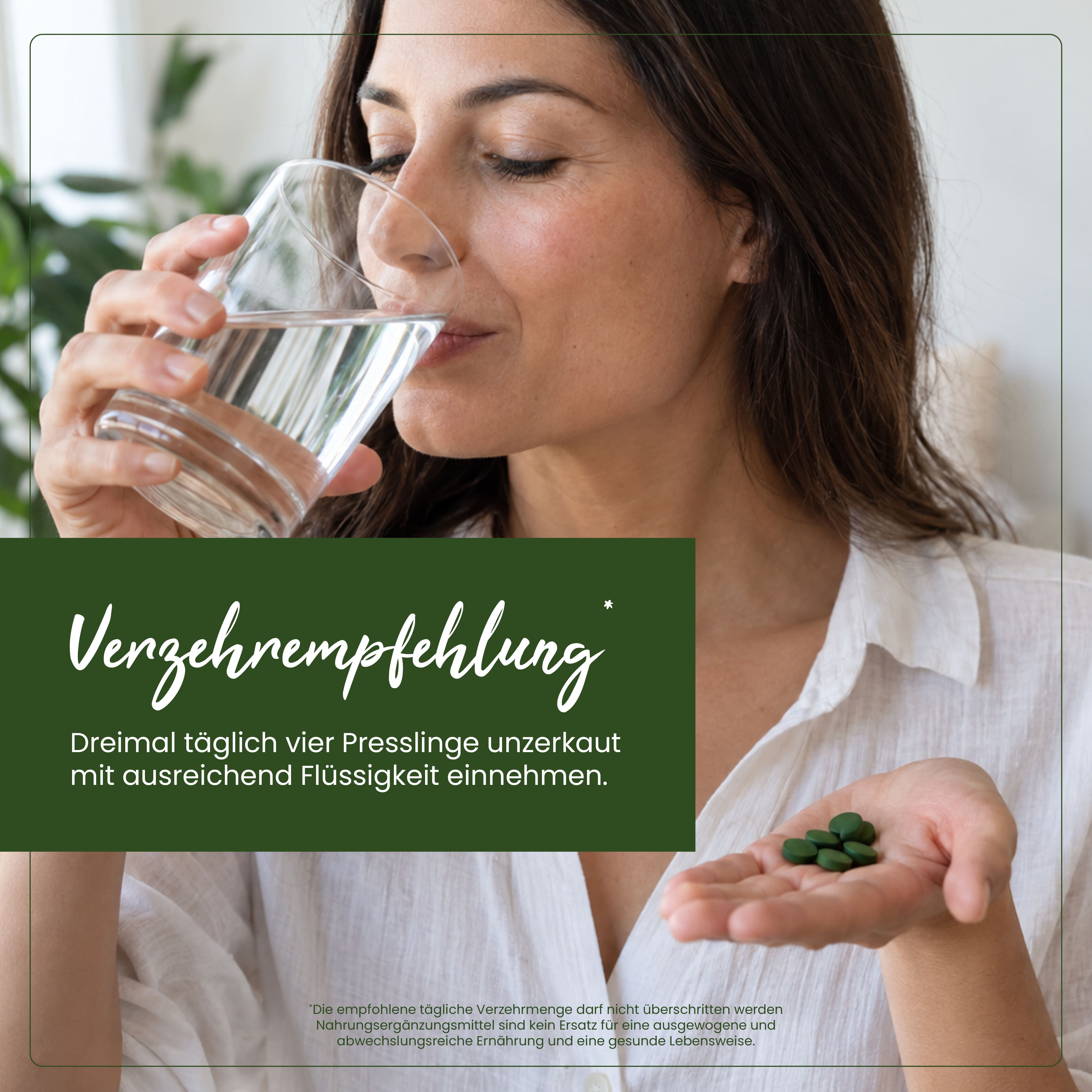 BIO Spirulina Presslinge