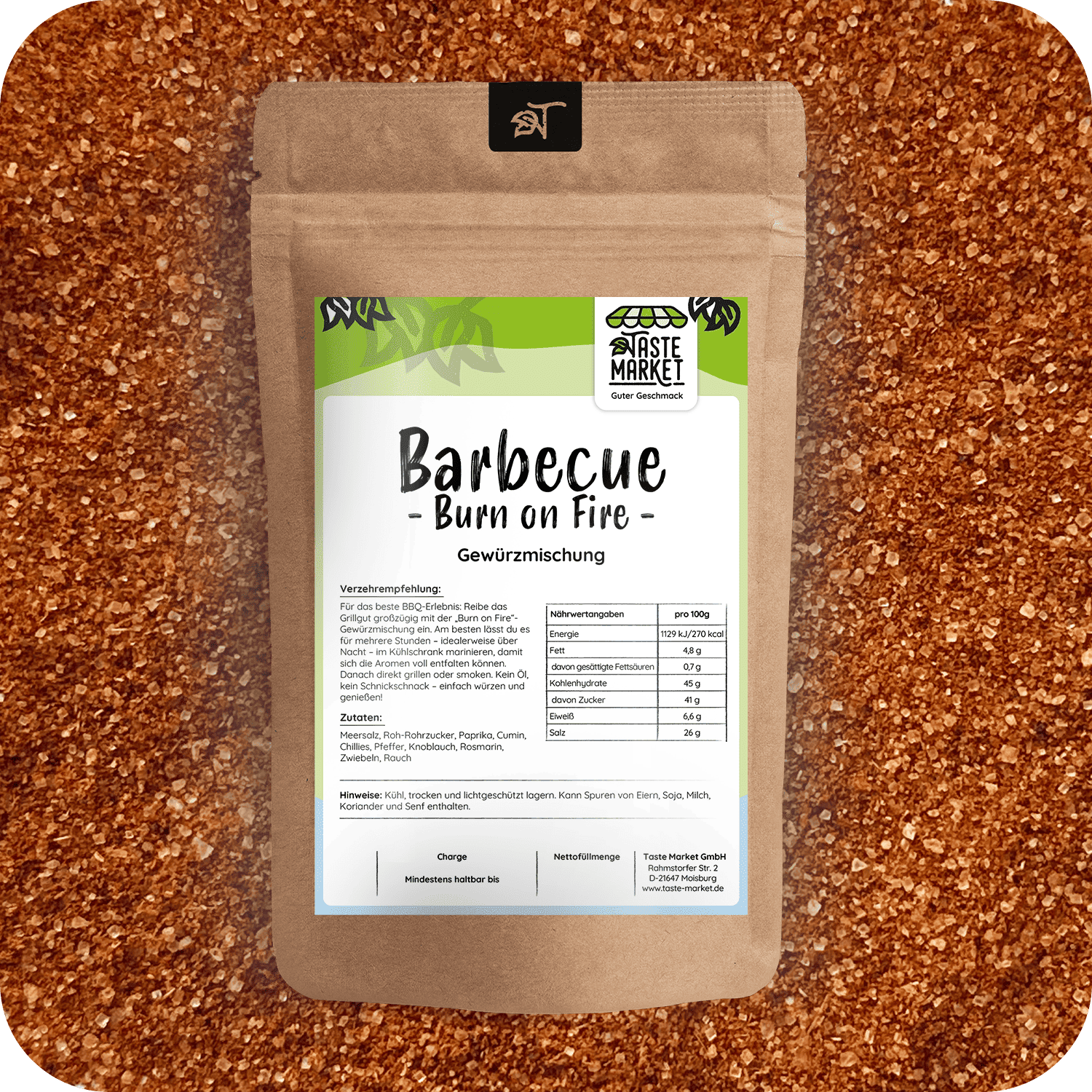 Barbecue „Burn on Fire“