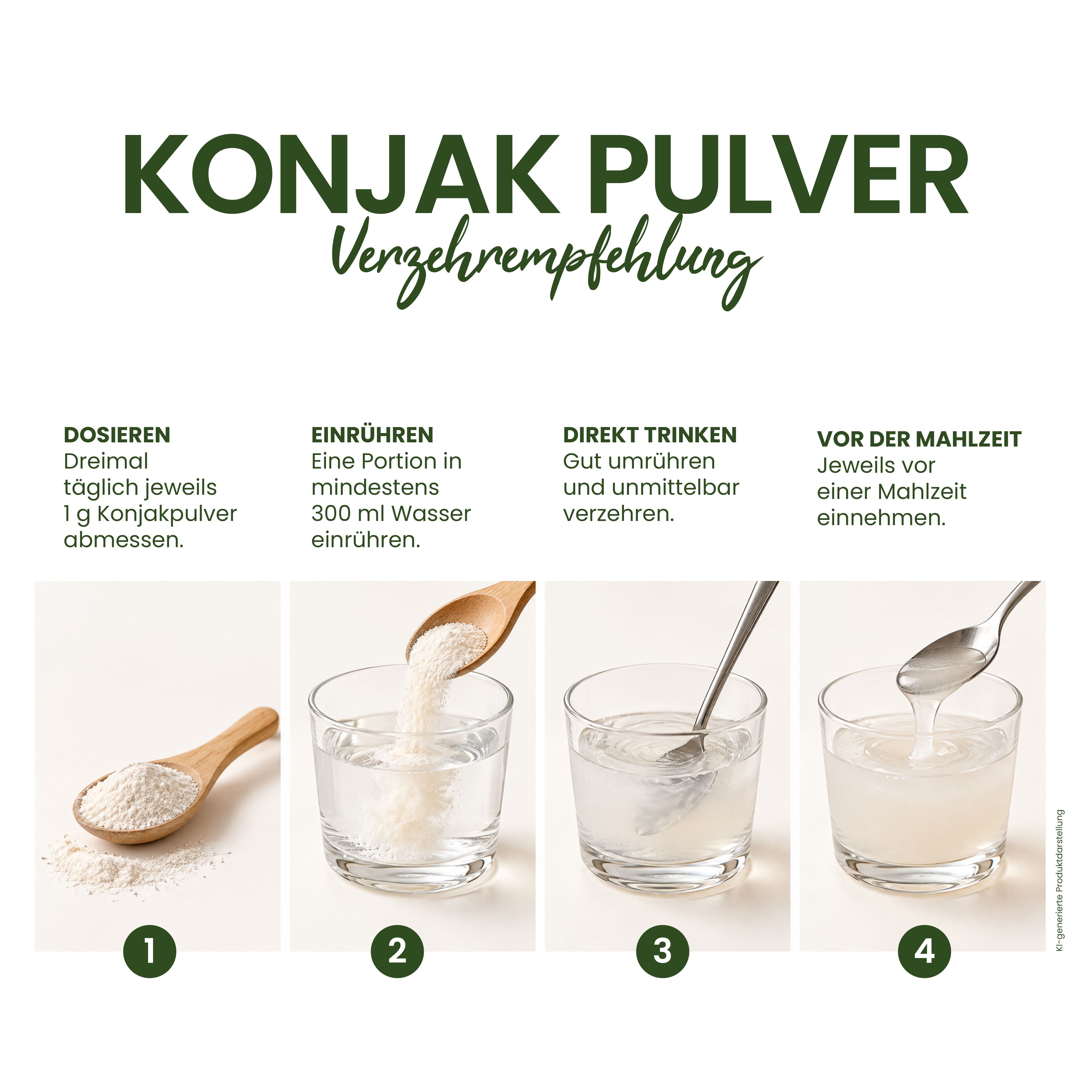 Konjakwurzelpulver