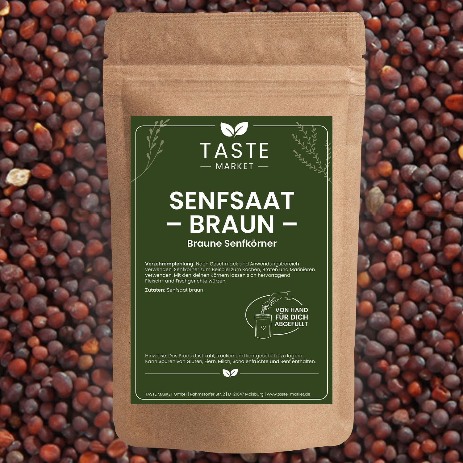 Senfsaat – Braun –