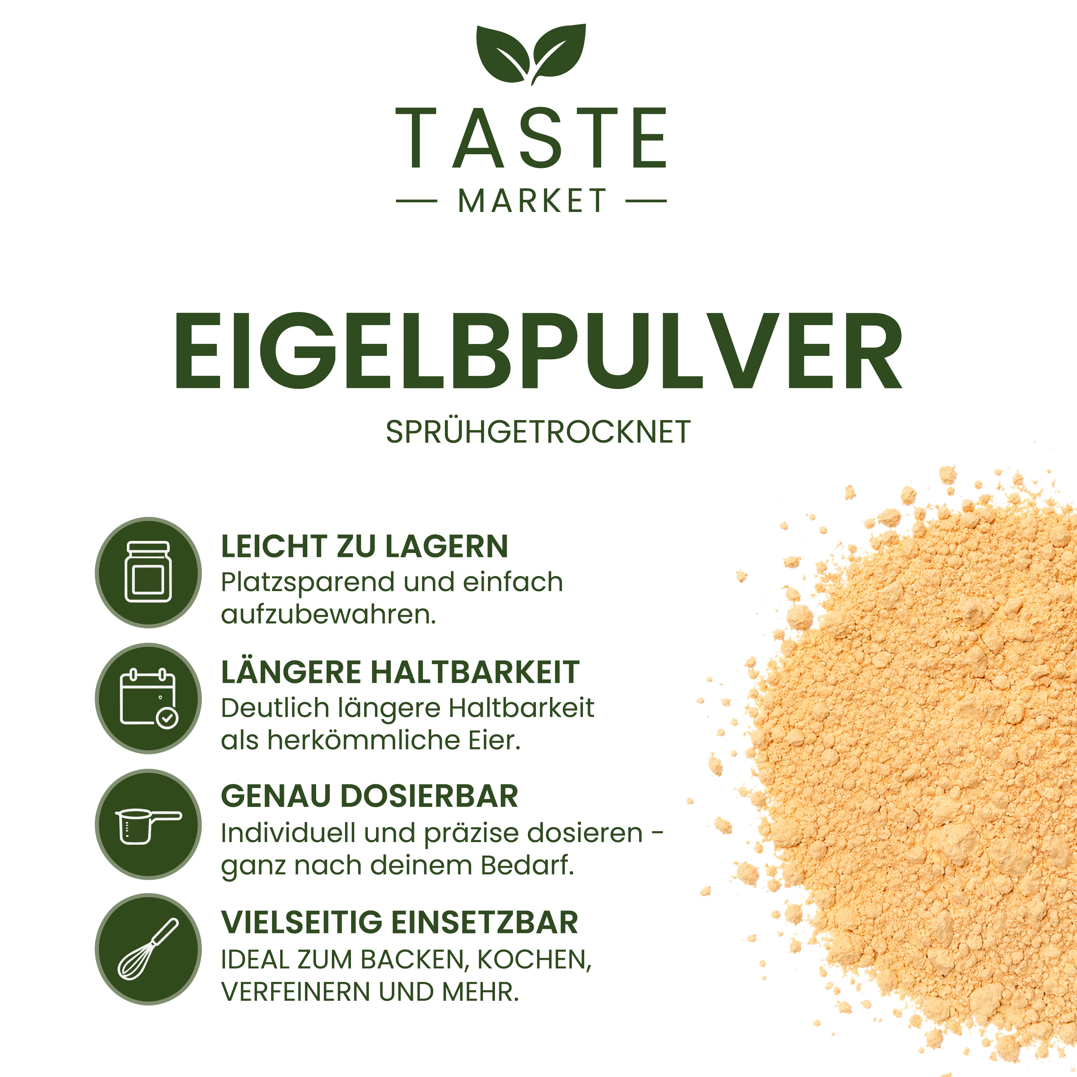 Eigelbpulver
