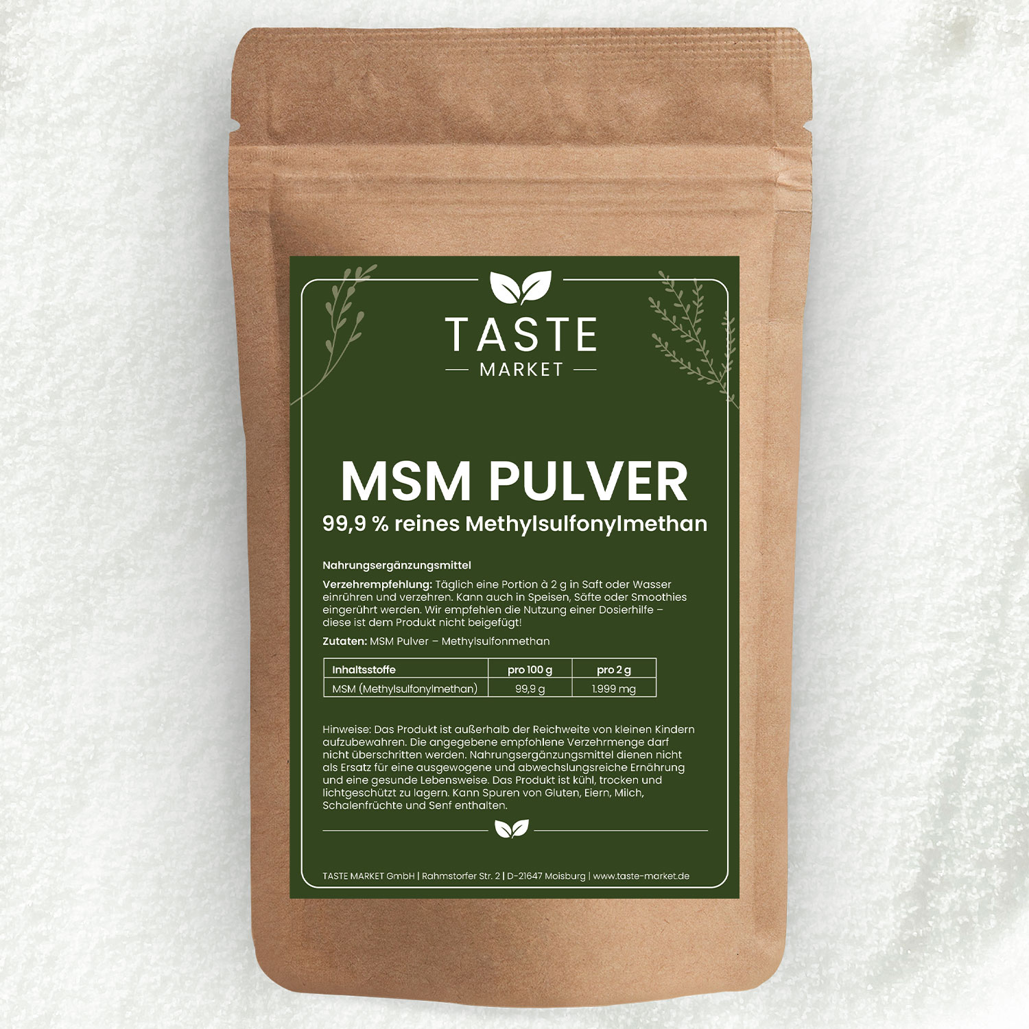 MSM Pulver