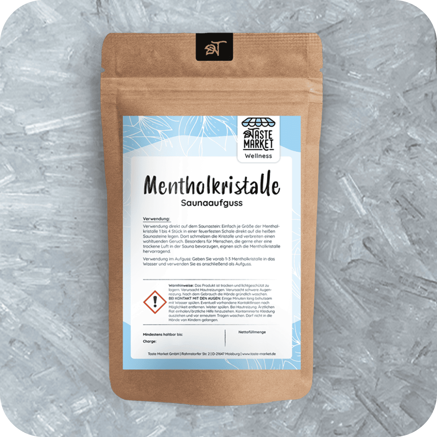 Mentholkristalle