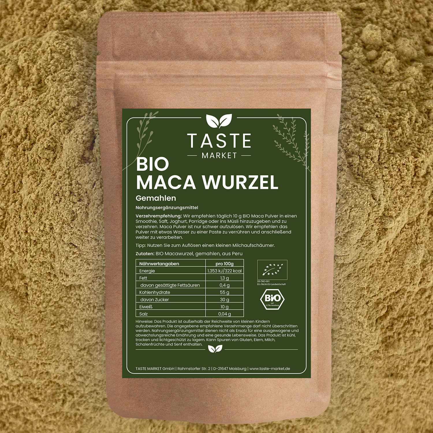 BIO Maca Wurzel