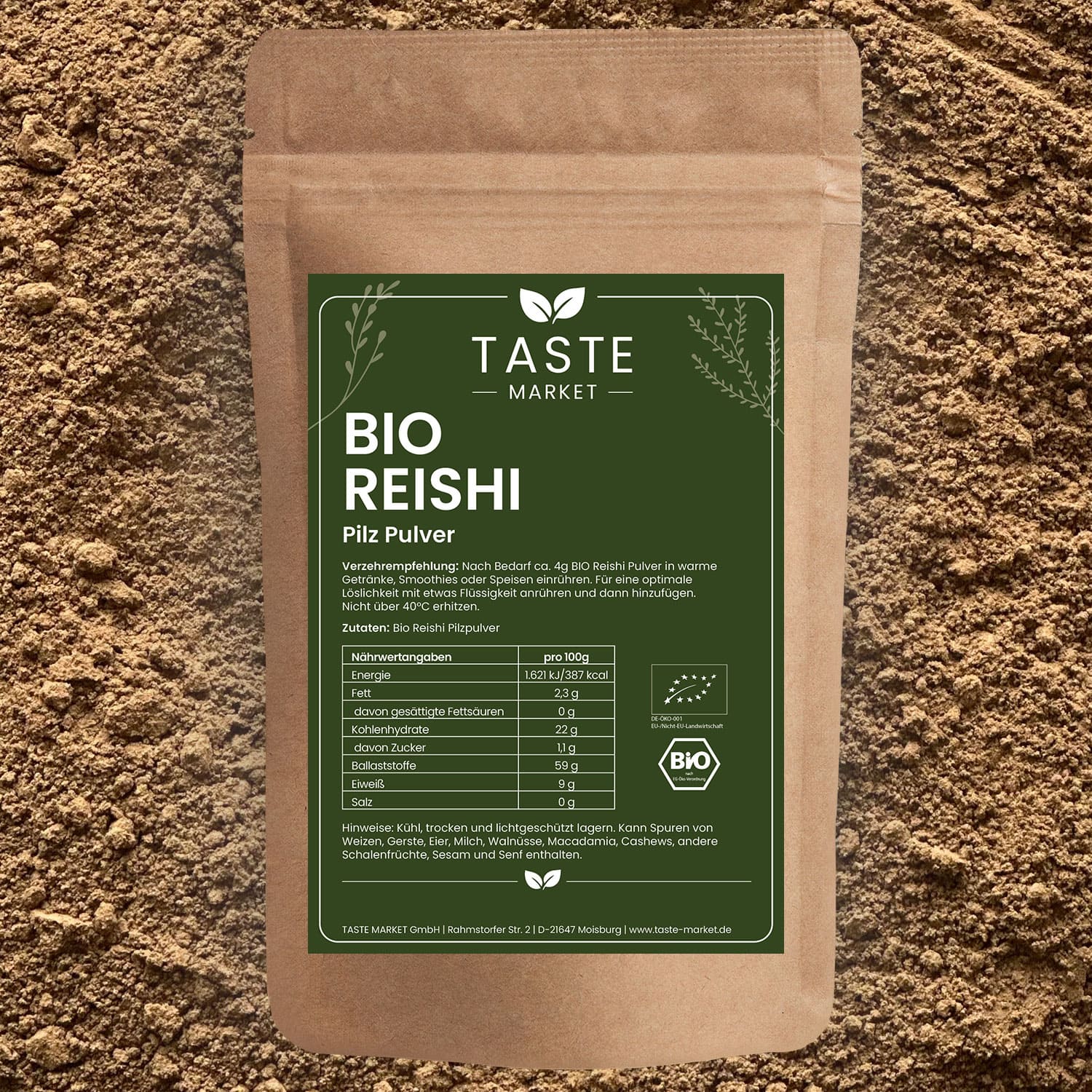 BIO Reishi Pulver