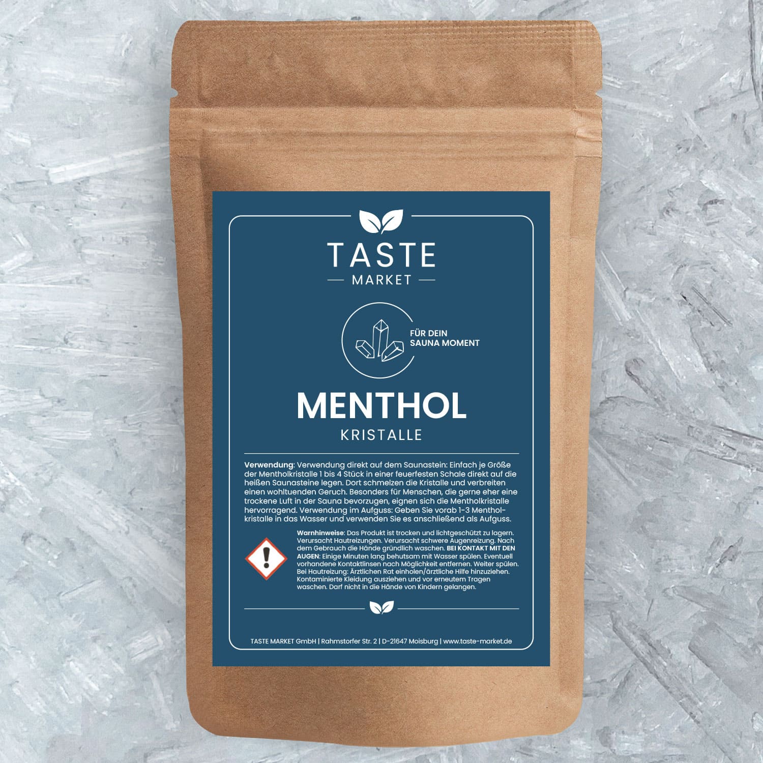 Mentholkristalle