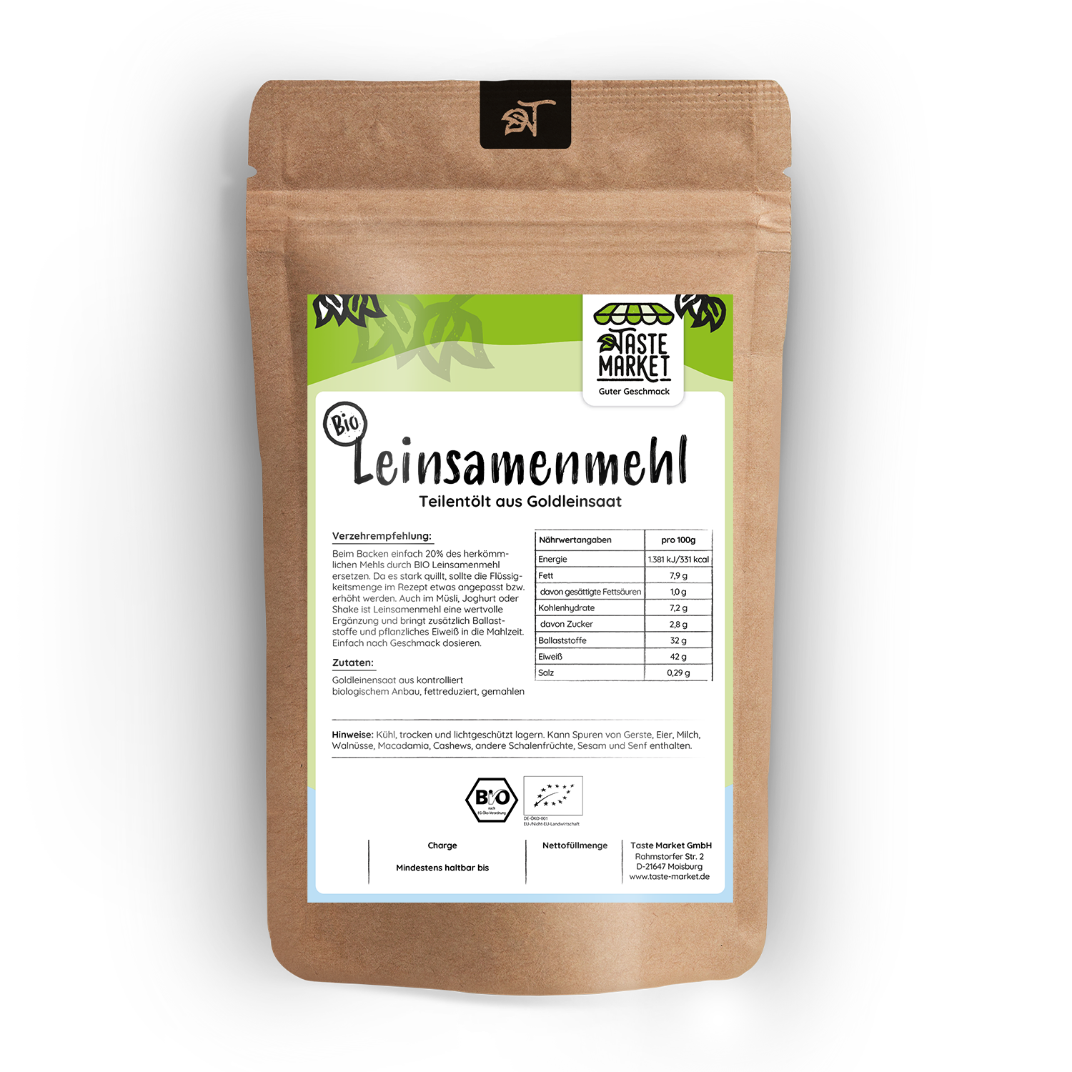 Bio Leinsamenmehl