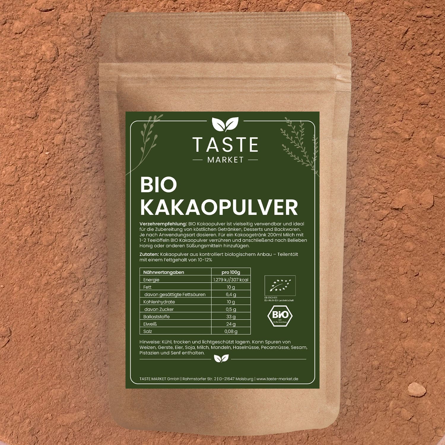 BIO Kakaopulver