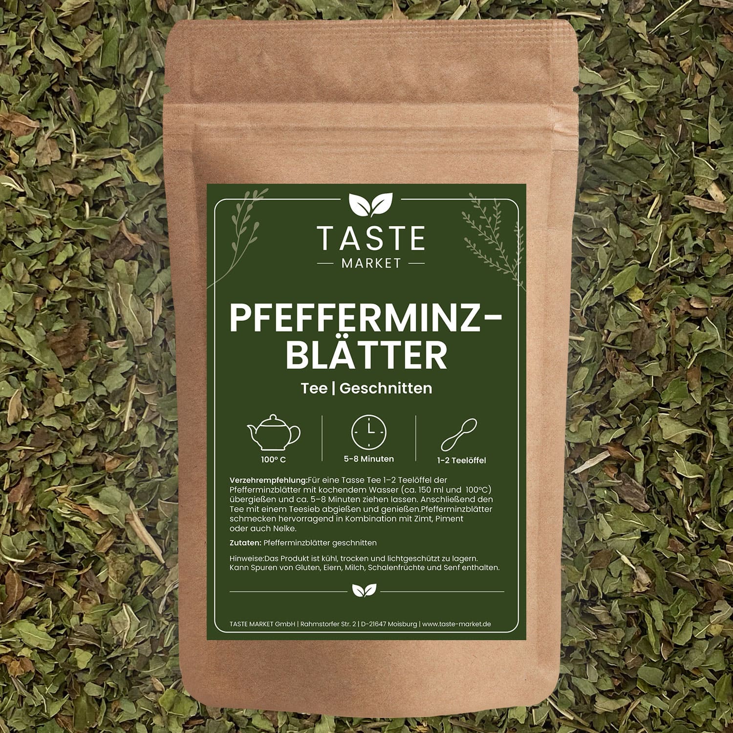 Pfefferminzblätter