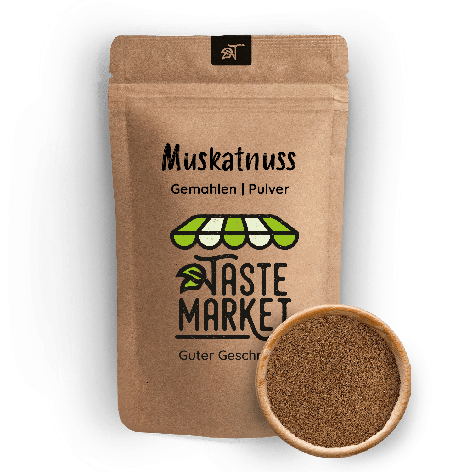 Muskatnuss gemahlen
