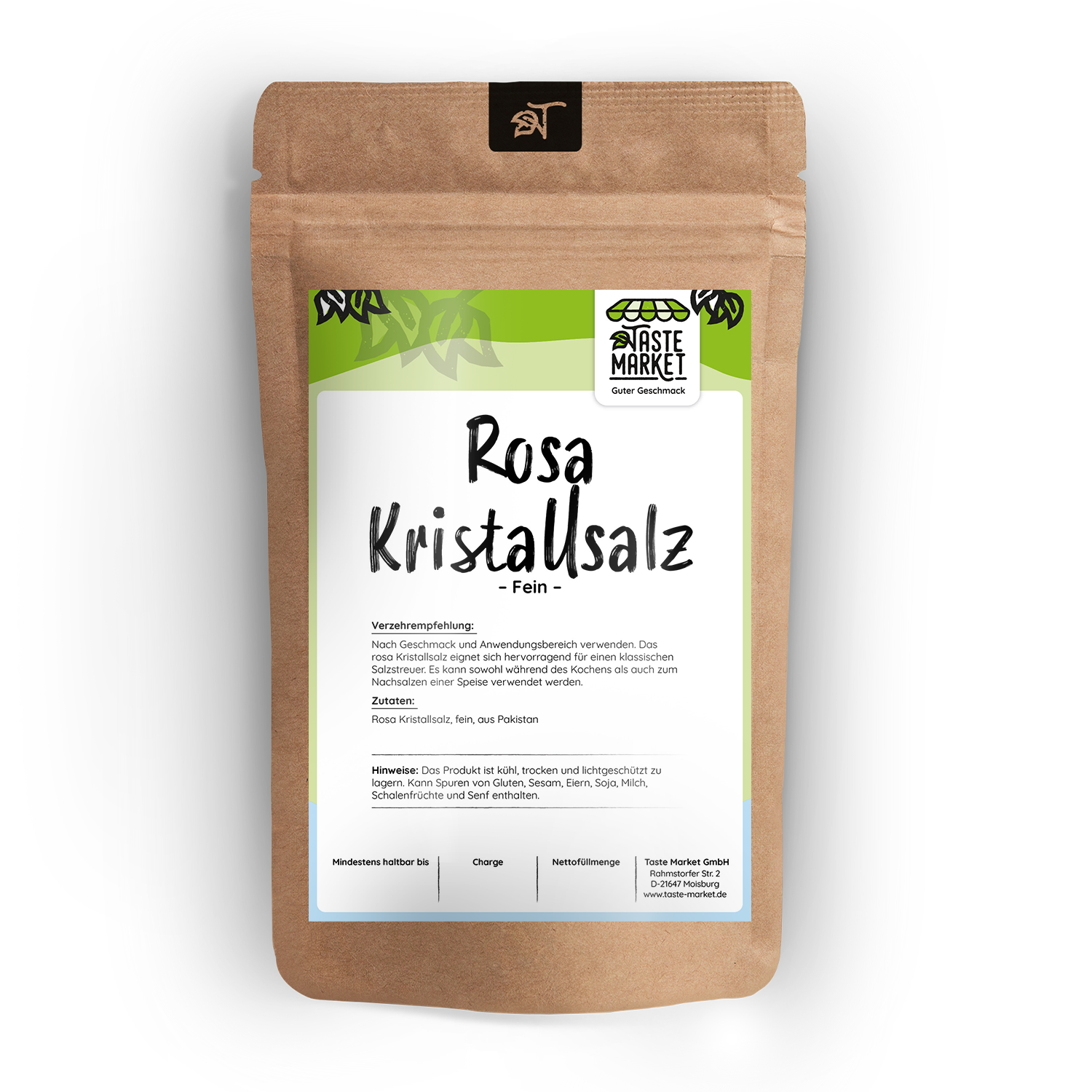 Rosa Kristallsalz