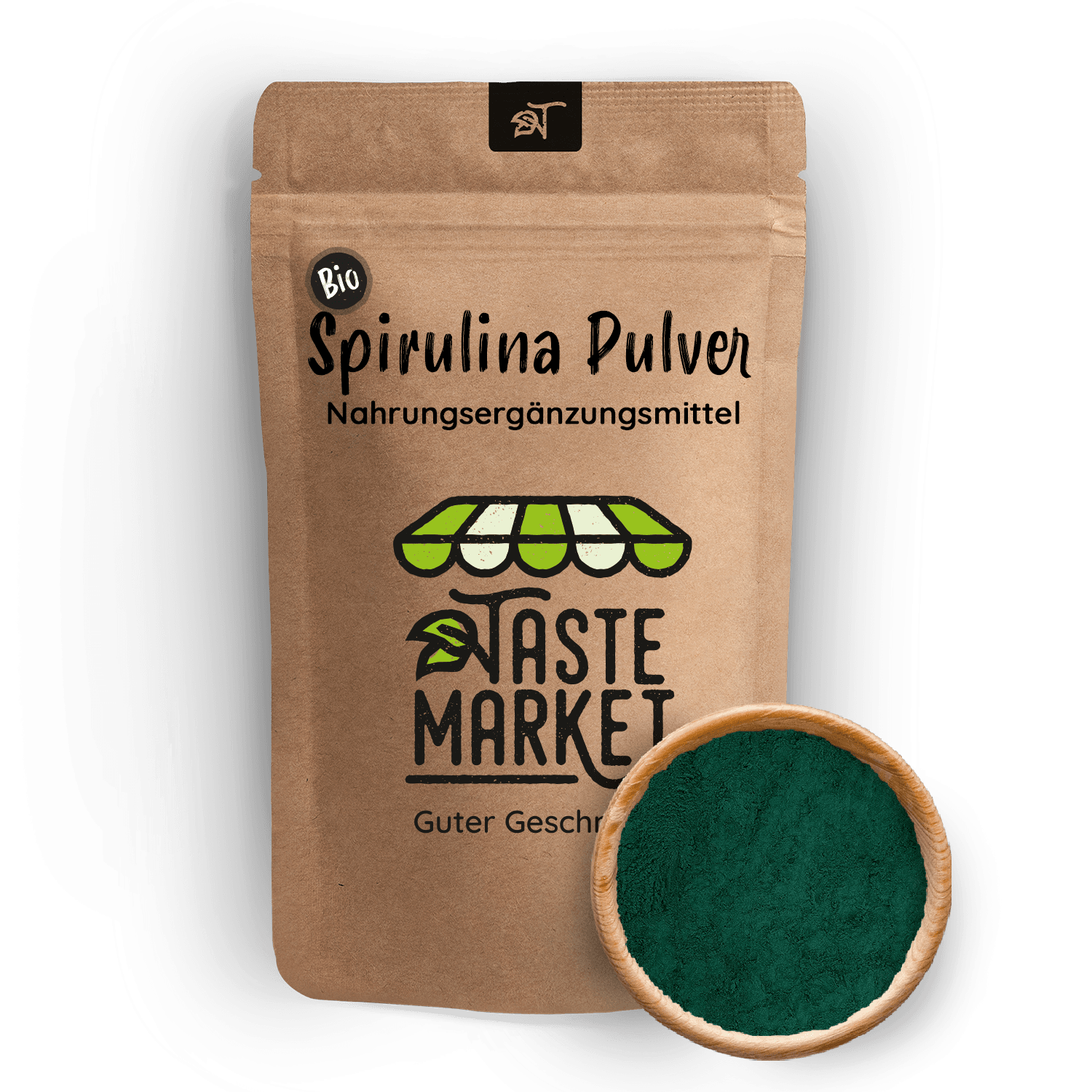 Spirulina Pulver aus kontrolliert biologischem Anbau