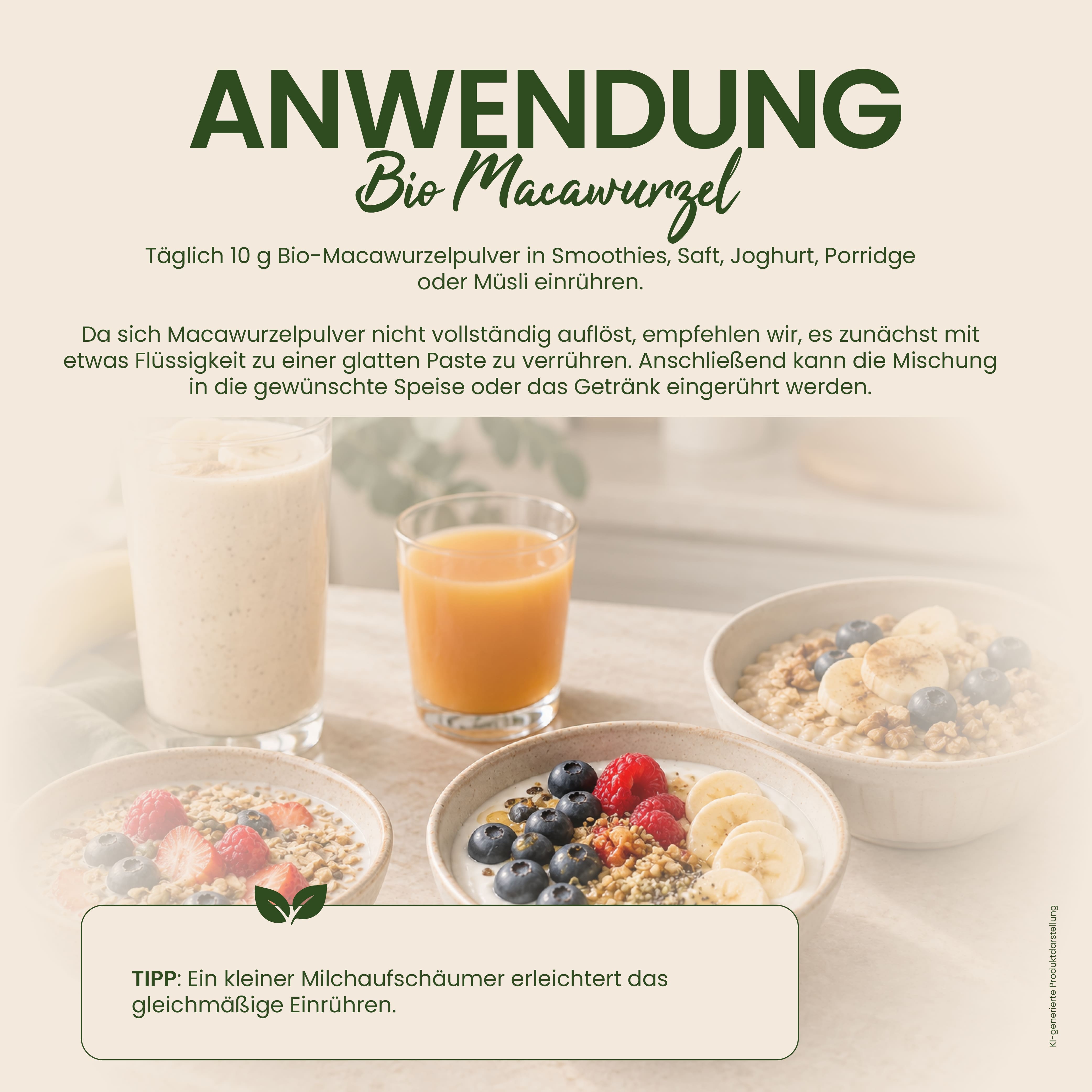 BIO Maca Wurzel
