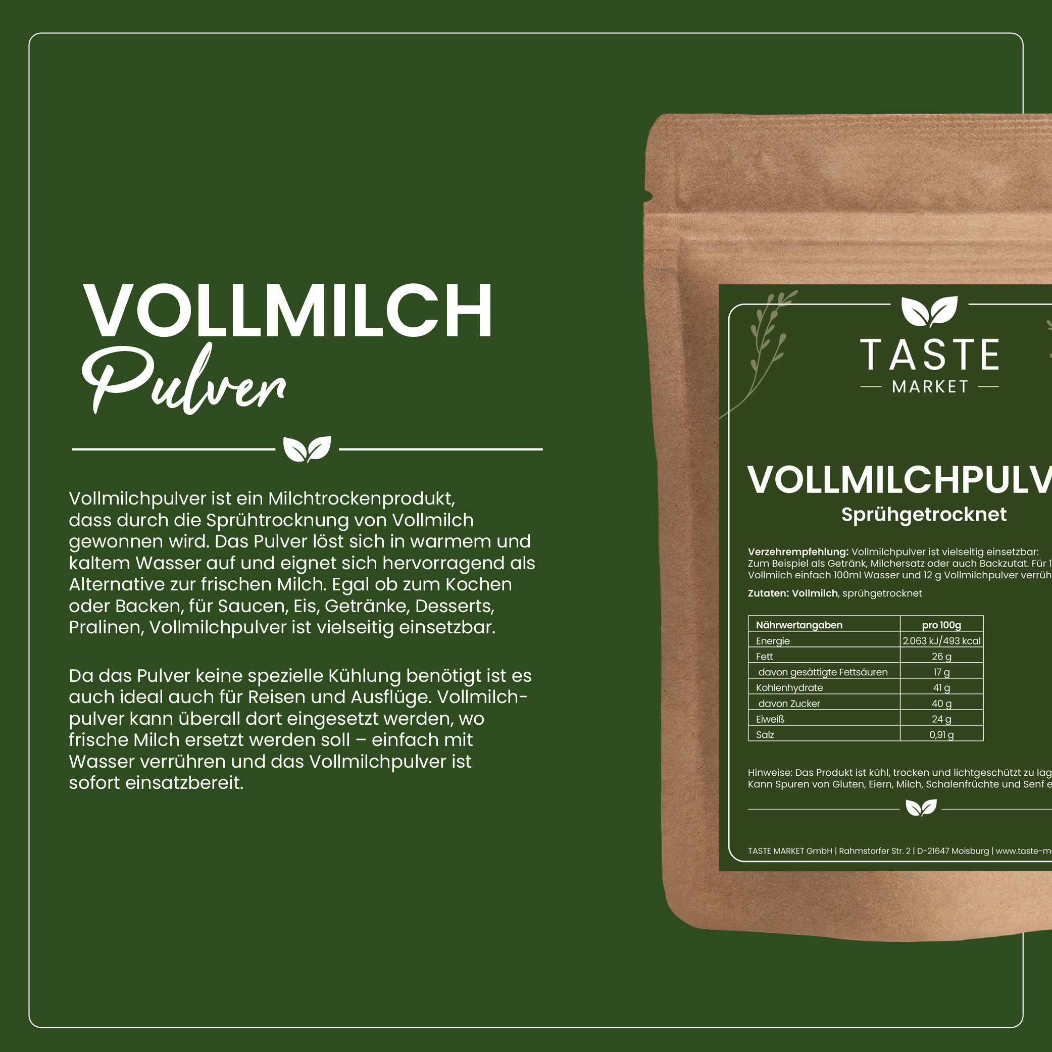 Vollmilchpulver