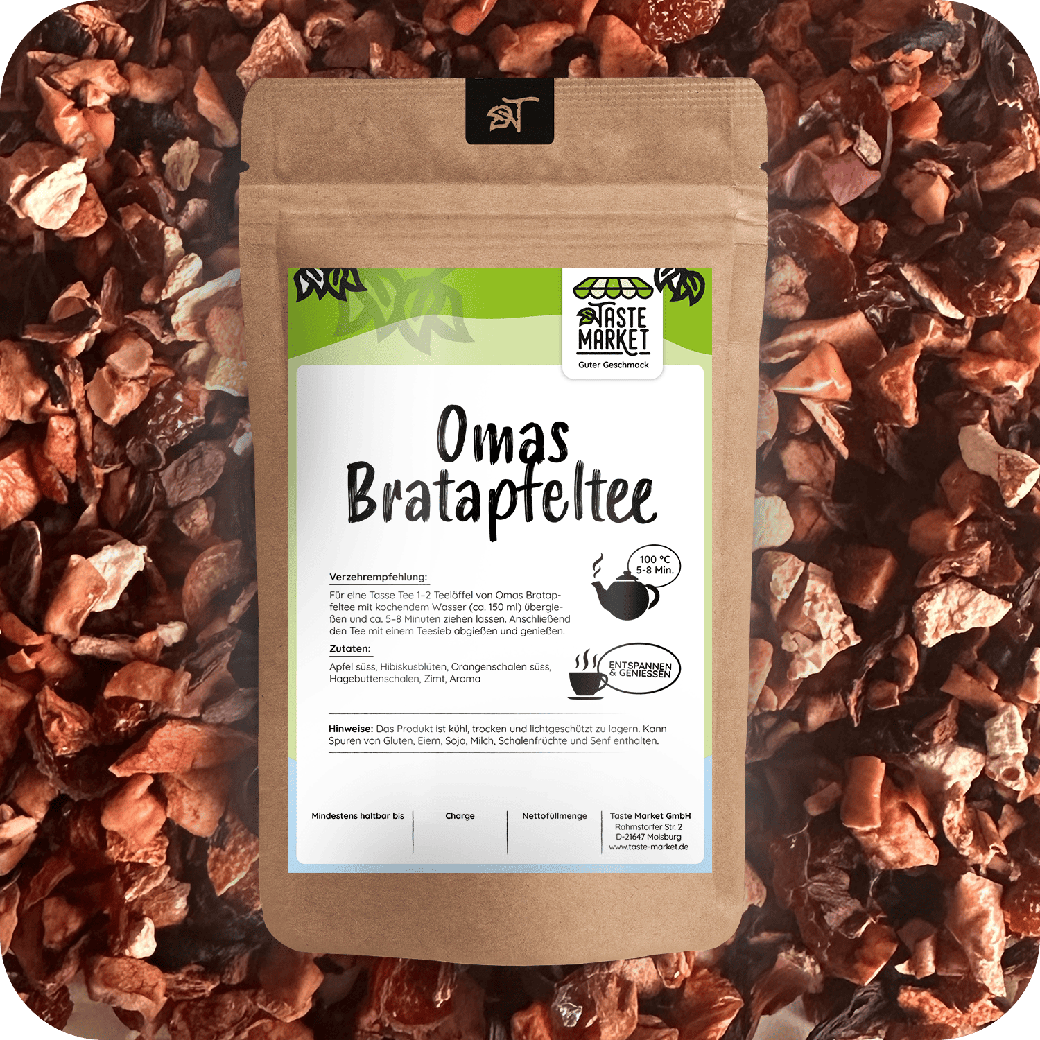 Omas Bratapfeltee