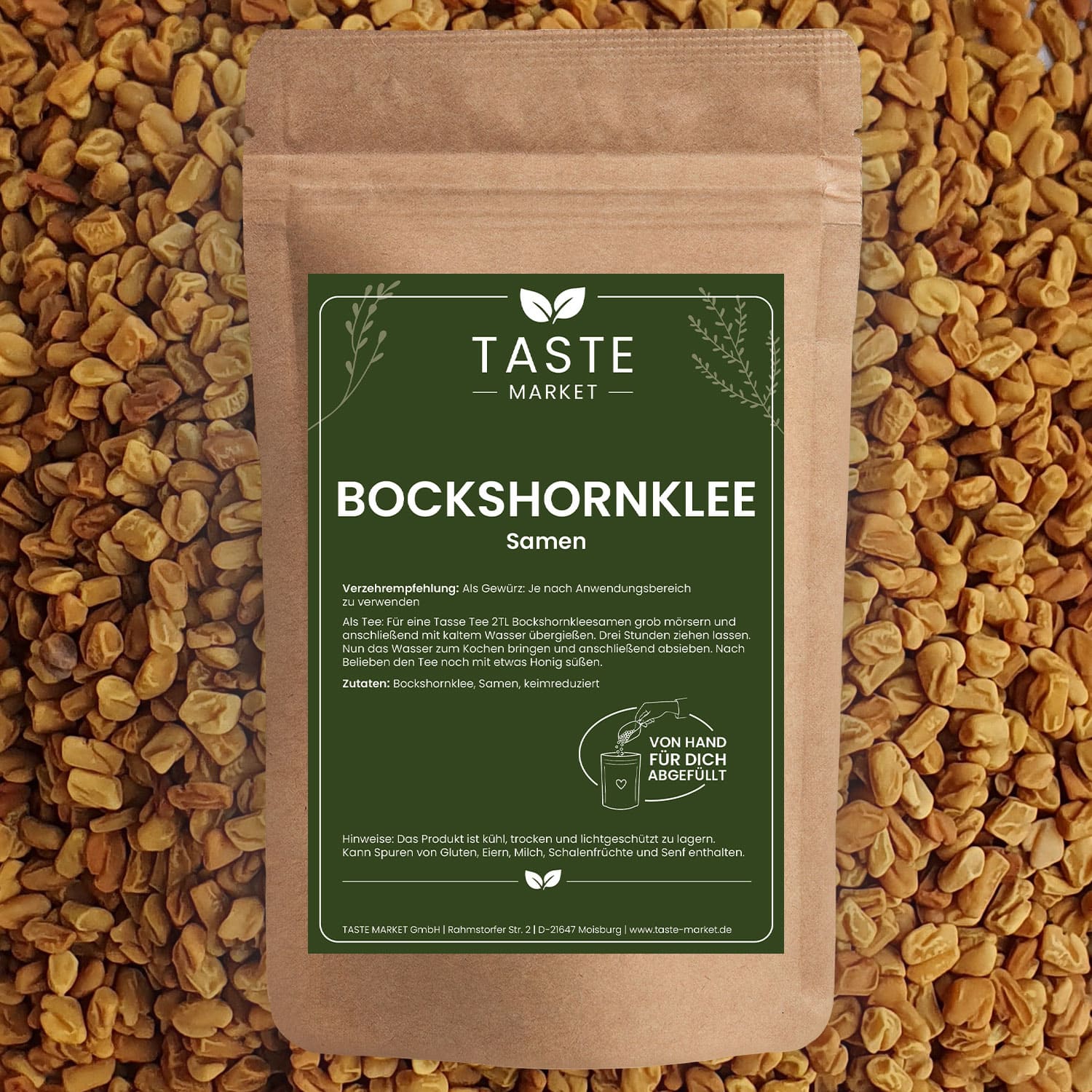 Bockshornklee Samen