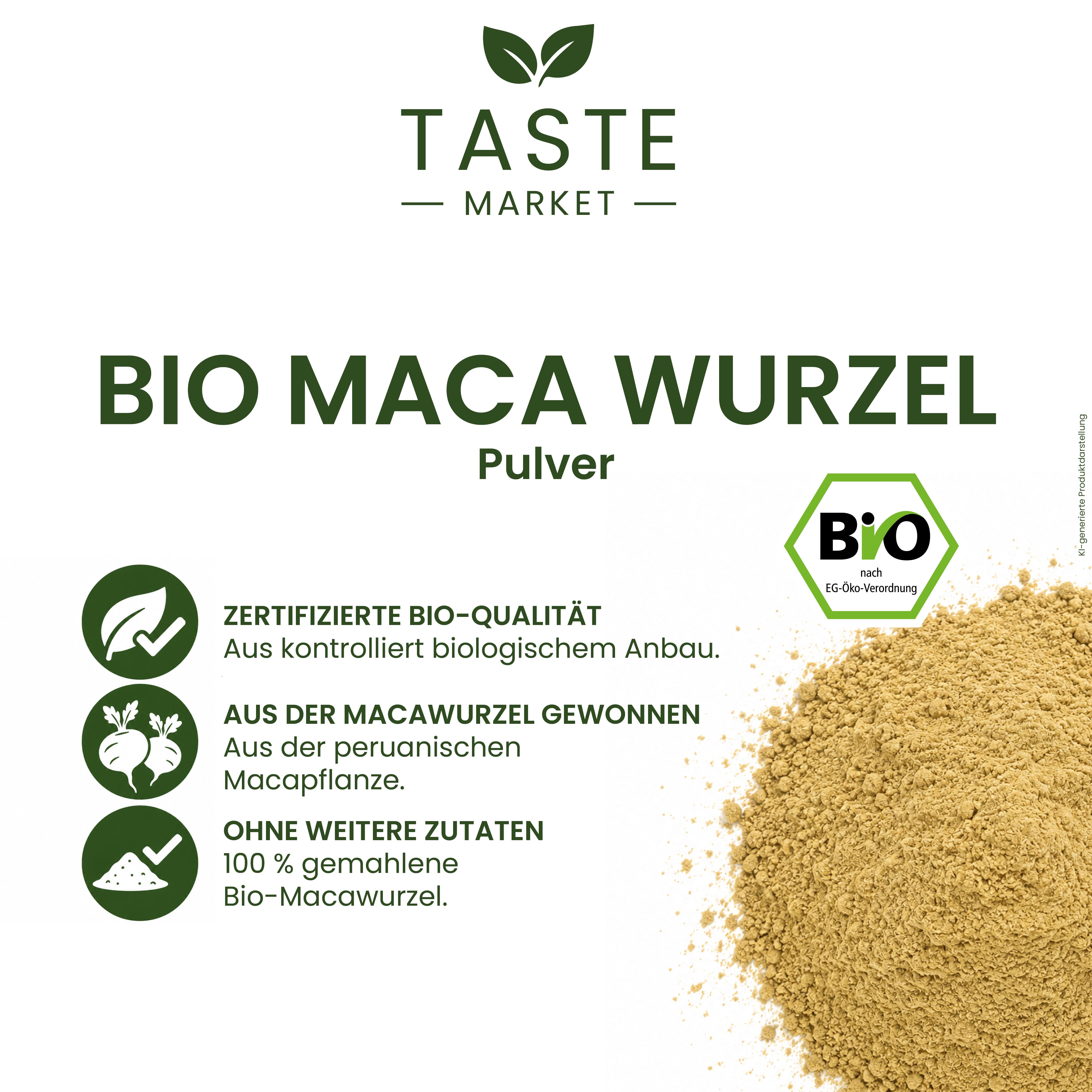 BIO Maca Wurzel