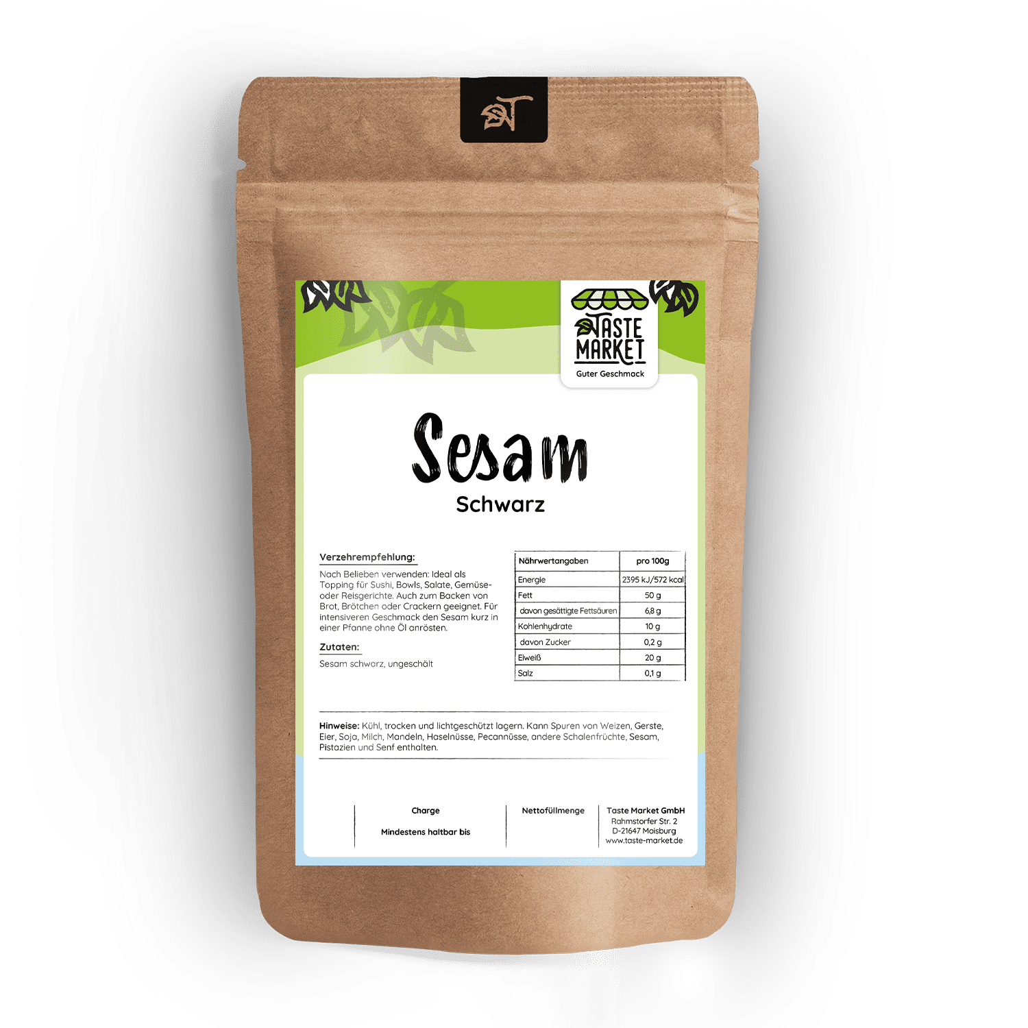 Sesam schwarz