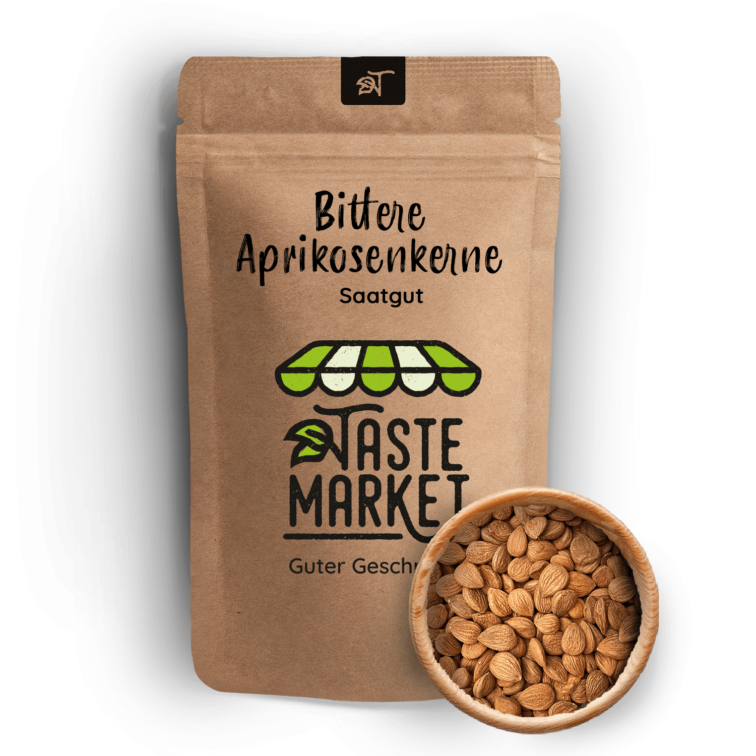 Ayursana Bittere Aprikosenkerne Bio 1000g - Reich An Amygdalin (B17) - Geprüft Im Deutschen Labor