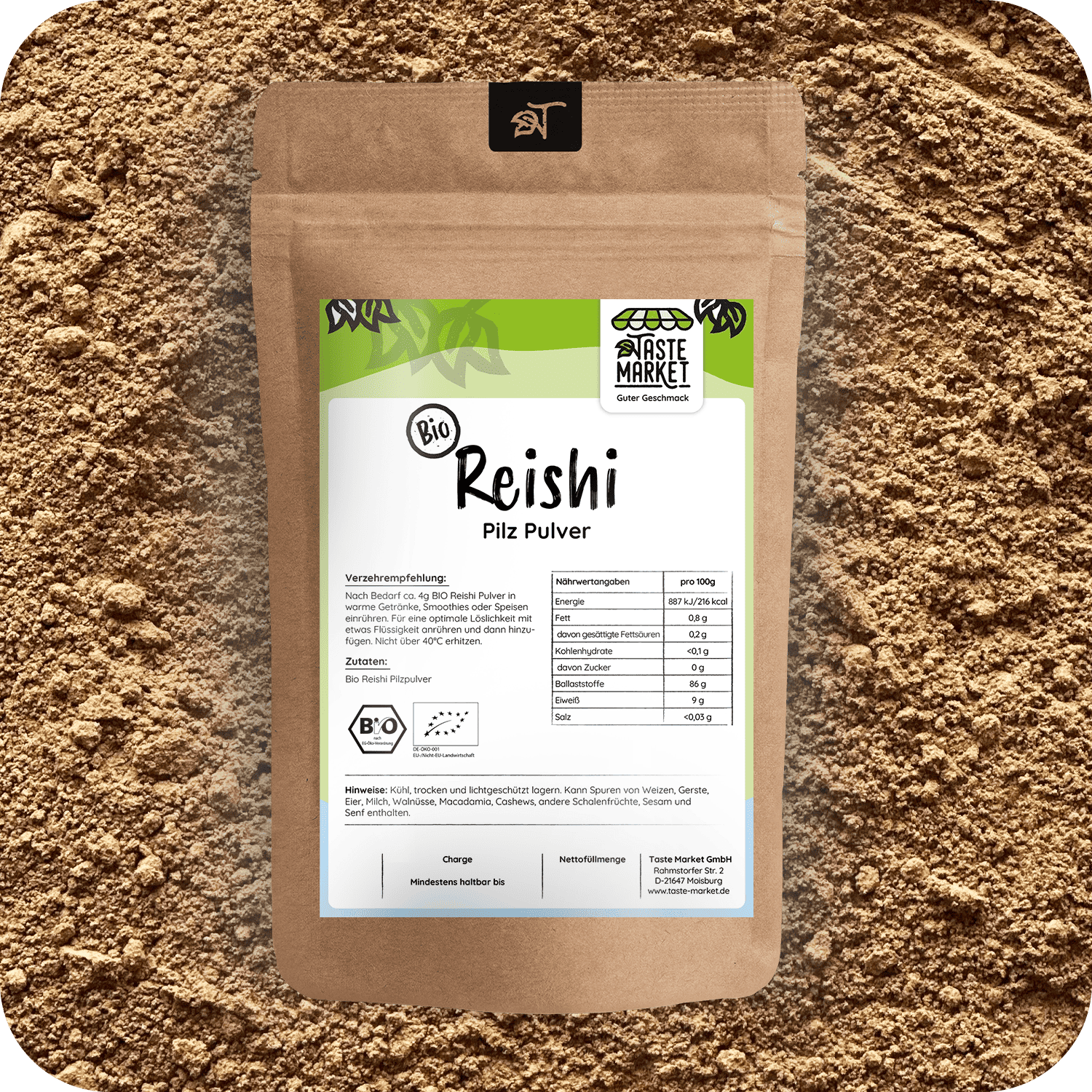 BIO Reishi Pulver
