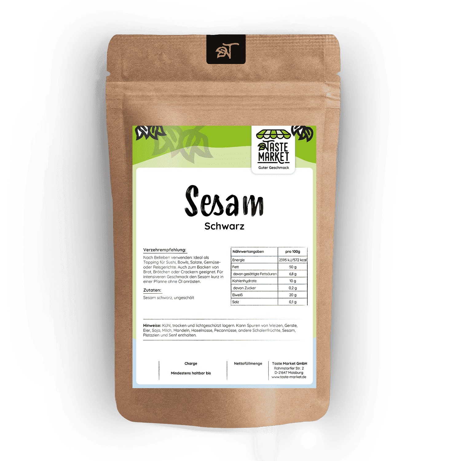 Sesam schwarz