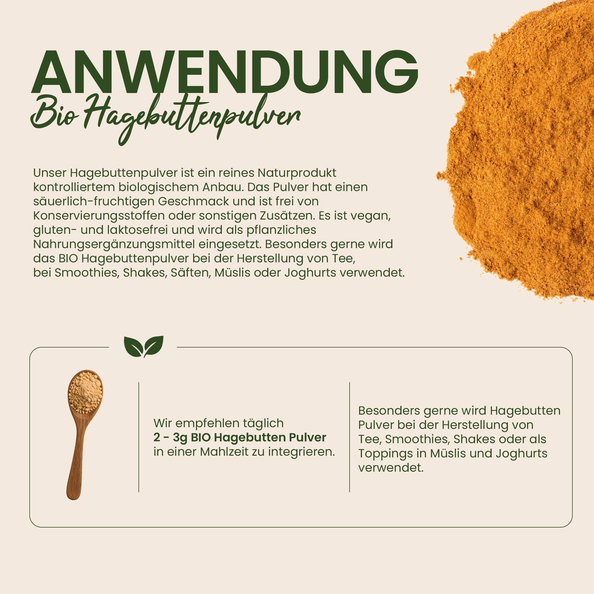 BIO Hagebuttenpulver