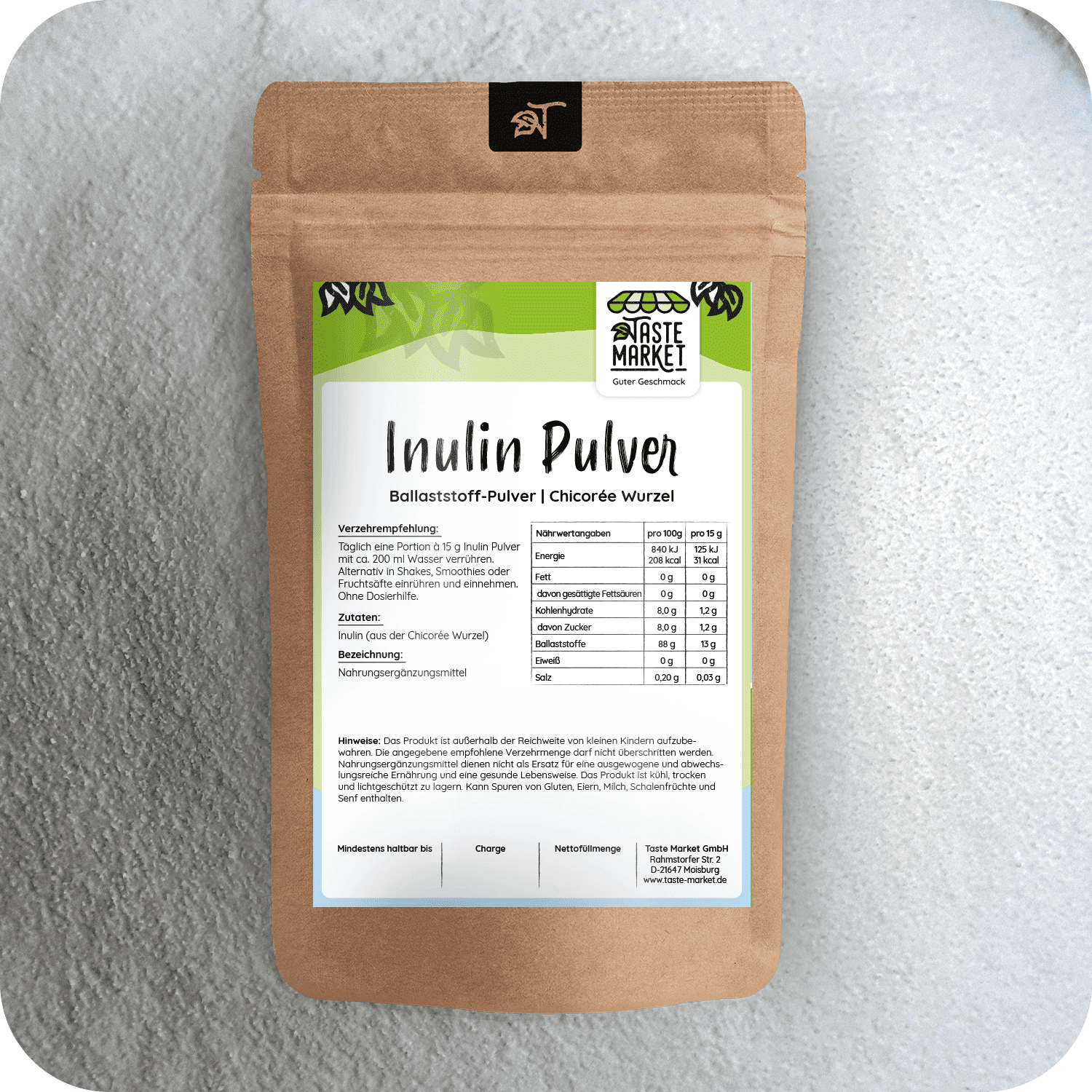 Inulin Pulver