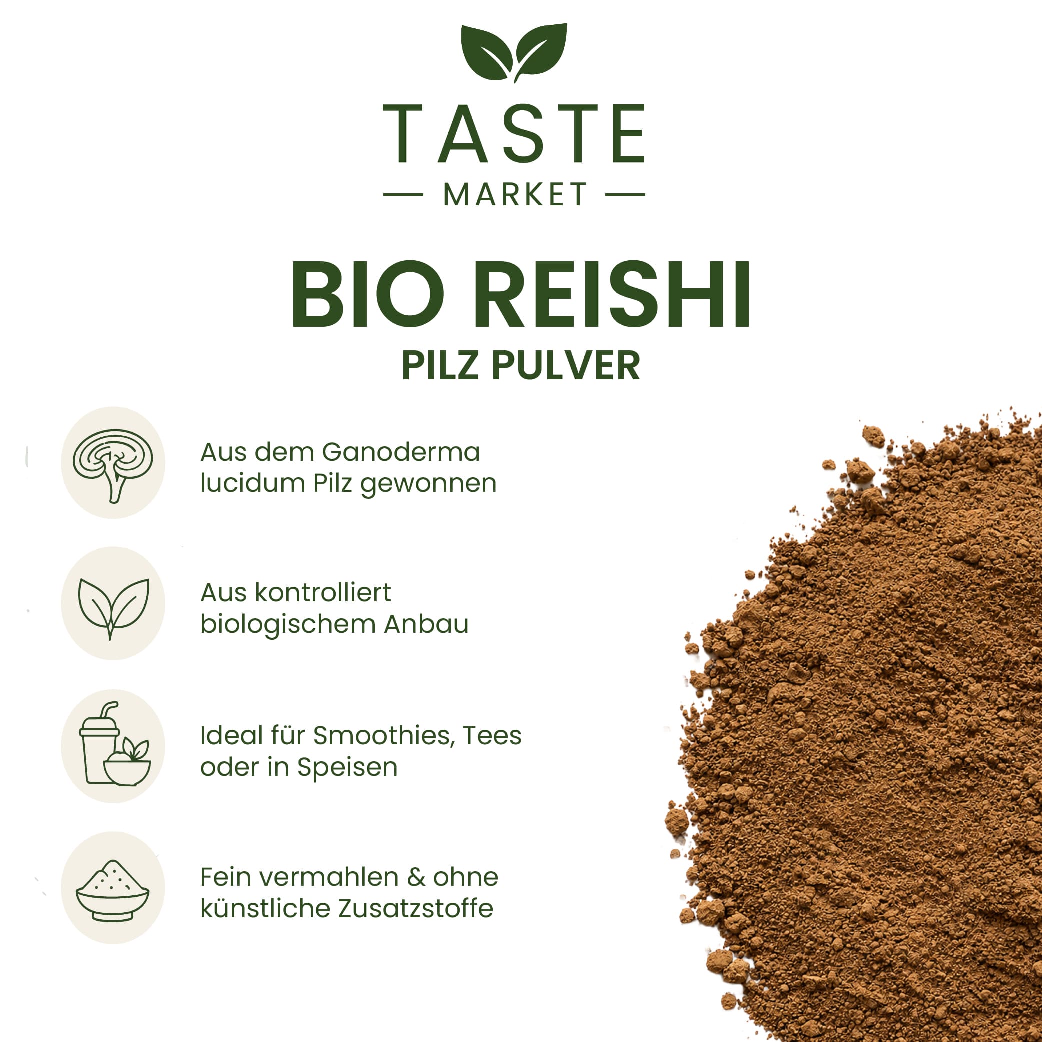 BIO Reishi Pulver