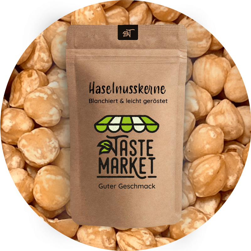 Haselnusskerne │Online kaufen bei Taste Market │ 100g - 10kg